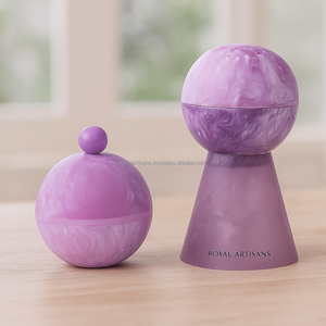 Quemador de Incienso de Resina Epoxi Árabe ROYAL ARTISANS, Difusor de Bakhoor, Evaporador para Aceites Esenciales y Fragancias - Product Image 1