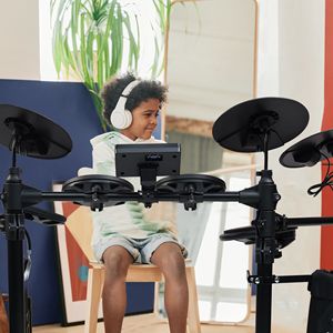 ชุดตีกลองอิเล็กทรอนิกส์สำหรับผู้ใหญ่มือใหม่ชุดฉาบ5กลอง3ชุด - Product Image 2