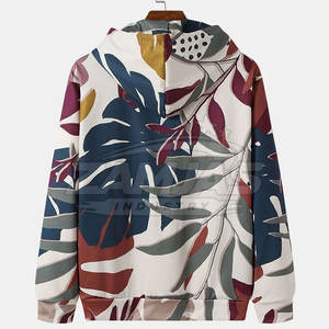 Sudadera con Capucha Personalizada para Hombre, de Gran Tamaño, para Uso en Exteriores, con Estampado Serigrafiado, Color Sólido, Transpirable - Product Image 2