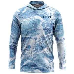 Camisa de Pesca con Capucha de Manga Larga con Camuflaje para Hombre, Secado Rápido, UPF 50, Ropa para Actividades al Aire Libre - Product Image 6