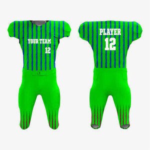 Proveedor OEM Directo de Fábrica, Uniforme de Fútbol Americano Personalizado, Uniforme de Fútbol Americano de Primera Calidad, Ropa Deportiva para Equipos, Camiseta de Fútbol - Product Image 1