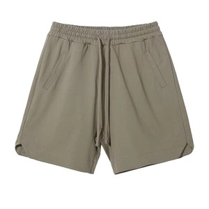 Shorts Bermuda en Coton Uni pour Homme avec Cordon de Serrage, Style Décontracté, Taille Moyenne, Tissu Respirant – Fabricant OEM ODM - Product Image 3
