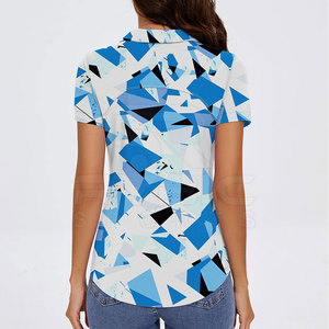 Ropa Deportiva Moderna para Mujer, Camisetas Polo con Estampado, Color Sólido, Transpirables, en Tallas Personalizadas, en Venta - Product Image 3