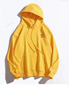 High Quality Cotton Heavy Weight Oversize Hoodie <b>Thick</b> <b>Fleece</b> Plain Blank Custom Men Hoodies - Product Image 4