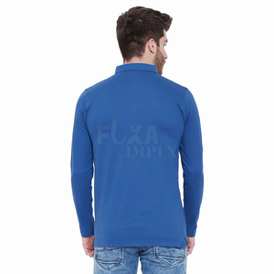OEM personalizado al por mayor Fitness 2024 hombres Polo camisetas de secado rápido de algodón de manga corta ropa deportiva Logo opciones y diseño - Product Image 4