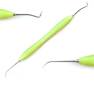 Instruments Bone Bridge BBI-618, Kit de ponts osseux, 5 poignées ErgoMax, Acier inoxydable, Réutilisable, Pour obturations dentaires composites, Manuel - Product Image 5