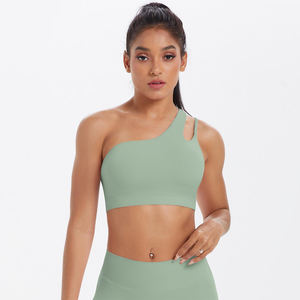 Sujetador Deportivo Ligero de Poliéster y Spandex para Mujer, Transpirable, de Secado Rápido, para Entrenamiento, Gimnasio, Yoga, Ropa Deportiva, Venta al Por Mayor OEM - Product Image 4