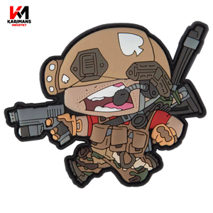 Parche de Goma PVC Personalizado al por Mayor, Insignia con Logotipo de Alta Calidad para Uniformes, Gorras, Chaquetas, Bolsas y Ropa de Trabajo - Product Image 1