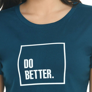 T-shirts décontractés à manches courtes pour femmes, coupe classique, couleur unie, été, haute qualité, 100% coton, écologiques, respirants, personnalisables - Product Image 6