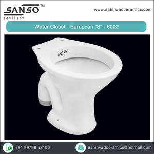 Tazón de descarga doble de una pieza de estilo asiático Sanso de alta calidad, armario de agua de cerámica ligero, inodoro montado en el suelo, P-Trap S-Trap 5 - Product Image 2