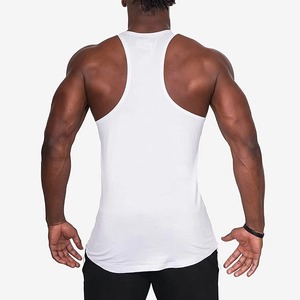 เสื้อกล้ามออกกำลังกายผู้ชาย เสื้อกีฬาฤดูร้อน เสื้อเพาะกาย แขนกุด เรียบง่าย เสื้อผ้าออกกำลังกาย เสื้อกล้ามผู้ชาย คุณภาพสูง - Product Image 6