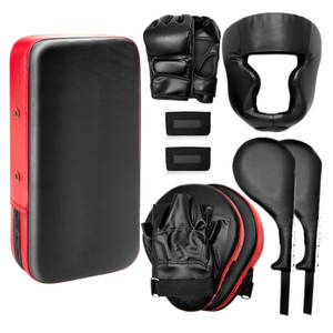 ชุดอุปกรณ์ชกมวย 10 in 1 พร้อมแผ่นรองเตะ แผ่นโฟกัสสำหรับเทควันโด ถุงมือชกมวย MMA  พร้อมอุปกรณ์ป้องกันศีรษะและสายรัดข้อมือ - Product Image 1