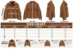Chaqueta de Cuero Marrón con Flecos para Mujer, Prenda Exterior con Botones Frontales, Corte Regular, Abrigo Casual de Invierno, OEM Personalizado - Product Image 6
