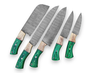 Premium Damascus Steel Kitchen <b>Knife</b> <b>Set</b> Full Tang Wooden Handle Cooking <b>Knife</b> <b>Set</b> OEM ODM Manufacturer - Product Image 1