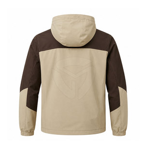 Chaqueta cortavientos para hombre con tela ligera y ajuste cómodo para actividades al aire libre y uso diario informal. - Product Image 2