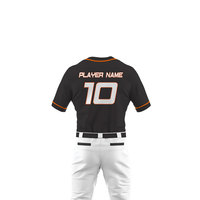 Uniforme de baseball léger personnalisé avec logo, design sur mesure, logo d'équipe personnalisé, respirant, 100% polyester, best-seller