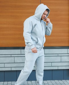 <b>Men's</b> Hooded <b>Sweatshirt</b> Set Cotton French Terry Casual Joggers with Kangaroo Pocket <b>Red</b> Letter Print Autumn Wear - Product Image 6