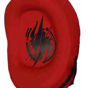 En gros, Nouveau design : Palettes de frappe courbes personnalisées Impulse Focus Mitt en cuir de vachette à grain fin, pour le boxe - Product Image 3