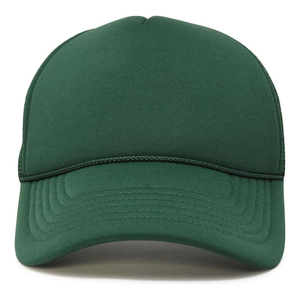 Nouvelles casquettes de camionneur vertes personnalisées de luxe pour hommes, vierges, style sportswear, avec patchs brodés, haute performance, mode, haute qualité, fermeture snapback - Product Image 1