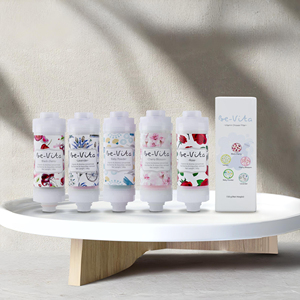 แผ่นกรองวิตามินฝักบัวกลิ่นพีชมี8ชนิดผลิตในเกาหลี bevita วัสดุที่ไม่เป็นพิษรายงานการทดสอบ msds - Product Image 1