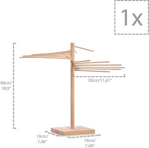 Séchoir à pâtes en bois utile Outils de séchage de pâtes de ménage de cuisine - Product Image 6