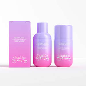 Envases Cosméticos Airless de 50 ml - Botellas de Plástico PET con Pulverizador Personalizado para Lociones, Cremas, Sérums y Humectantes para el Cuidado de la Piel - Product Image 2