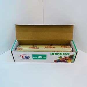 Película de PVC para Envolver Alimentos, Precio de Fábrica, Venta Caliente, Conservación de Alimentos Frescos, Grado Alimenticio, Ancho 30/45cm, Longitud 400/500m - Product Image 6