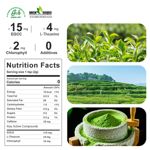 Poudre de <span class=keywords><strong>Matcha</strong></span> Poudre de source verte de qualité cérémonielle en vrac Poudre d'extrait de <span class=keywords><strong>Matcha</strong></span> japonaise biologique naturelle - Product Image 4