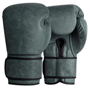 Guantes de Boxeo MMA Profesionales de Alta Calidad al por Mayor, Transpirables, Ligeros, con Cierre de Cordones, de Cuero PU, Personalizados - Product Image 1