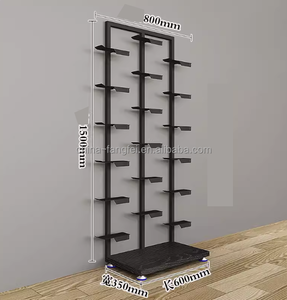 Custom Retail Shop Floor Organizer Sneaker Shelf Sports Shoe <strong>Display</strong> <strong>Rack</strong> - Product Image 2