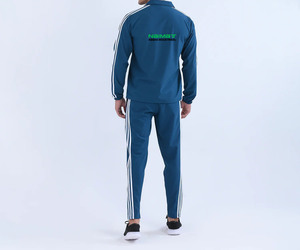 Minimalist Oversized Crewneck Streetwear <b>Tracksuit</b> Men Casual Drop Shoulder Sweatshirt And Jogger Pants Casual Suit - Product Image 4