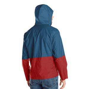 เสื้อแจ็คเก็ตกันน้ำสีน้ำเงินแบบ unisex สำหรับฤดูหนาว มีฮู้ด ป้องกันกรด พร้อมกระเป๋าซิป ทรงโอเวอร์ไซส์ เหมาะสำหรับกิจกรรมกลางแจ้งและเดินป่า - Product Image 2