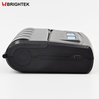 Imprimante thermique portable BRIGHTEK 80 mm avec batterie rechargeable, interface USB+, noir et blanc, en stock