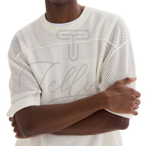 Camiseta de malla ligera de corte holgado, camiseta de malla de ajuste relajado, camiseta de malla holgada de moda, nueva llegada - Product Image 2