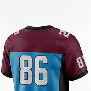 Maillot de football américain professionnel, design personnalisé, tissu respirant, vêtements de sport pour l'entraînement et les matchs - Product Image 5