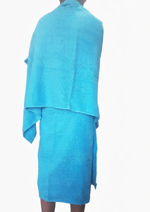 Serviette de bain en coton jacquard en gros, écologique, en coton biologique, rafraîchissante, séchage rapide, douce pour la peau, couleur unie, pour le bain et les mains - Product Image 4