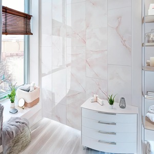 Dalles de marbre rose crème de luxe en pierre naturelle pour escaliers de villa, comptoirs de cuisine, panneaux muraux et décoration de magasins de luxe - Product Image 3