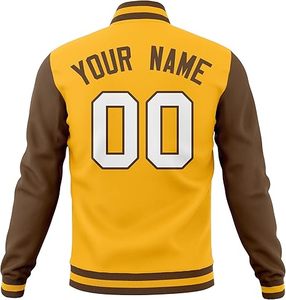 Veste d'hiver confortable pour homme, style Letterman, col montant, logo frontal, coupe-vent, haute qualité, écologique, service OEM - Product Image 5