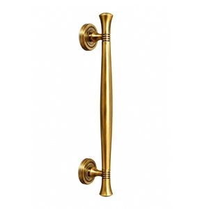 Solid Brass Door <b>Pull</b> Handle Heavy Duty Entrance Door Handle for Main Door Wooden Door Premium Antique <b>Gold</b> Finish - Product Image 1