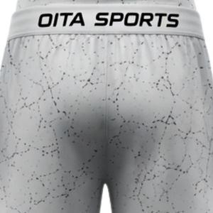 <b>White</b> Black <b>Men</b> Compression Shirt and <b>Shorts</b> Set Breathable Quick Dry Stretch Fitness Gym Training Running Workout Athletic - Product Image 6