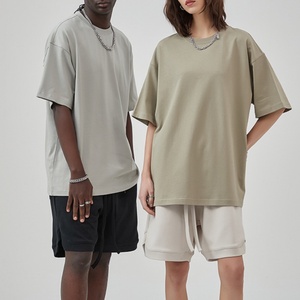 Camiseta Oversize 100% Algodón para Hombre, Lavada, con Manga Corta y Cuello Redondo, Estilo Urbano - Product Image 5