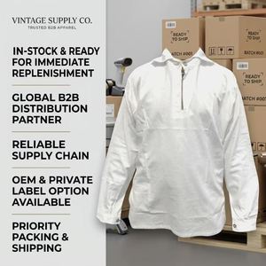 <b>Men's</b> Vintage <b>White</b> Stand Collar <b>Shirt</b> 18th Century Knight Style Historical Dress Revolutionary Era Bleached <b>White</b> Cotton <b>Shirts</b> - Product Image 3
