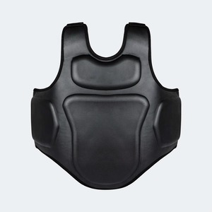 Protector de Pecho de Boxeo de Cuero PU de Alta Calidad para Entrenamiento Profesional de Artes Marciales y Sparring, Transpirable y Personalizable - Product Image 1