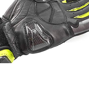 Gants de moto de course tout-terrain en cuir perforé pour cyclisme en extérieur, protection longue durée, respirants et résistants pour sports de montagne - Product Image 6