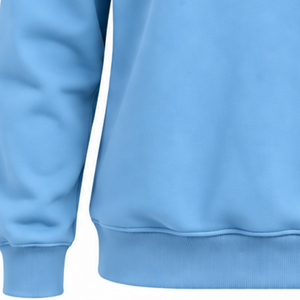 Sky <b>Blue</b> <b>Women</b> Turtleneck Sweatshirt Long Sleeve Pullover Oversized Casual Fleece High Neck Winter Streetwear Fashion <b>Jumper</b> - Product Image 6