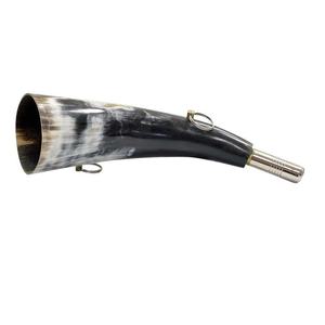 Corne de combat viking polie, gravée à la main, de haute qualité, écologique, en véritable os de bœuf, pour décoration nautique et animale, article très demandé - Product Image 6