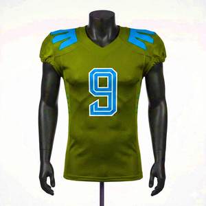 High Quality Plus Size Short American <b>Football</b> Jersey Custom Design <b>Printing</b> Sublimated UV Protection Quick Dry Breathable - Product Image 1