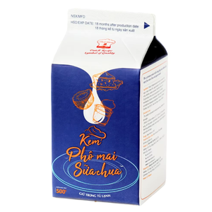 Crema No Láctea para Bebidas, Fabricación al por Mayor, OEM/ODM, HALAL, Crema para Yogur, Queso, Postres, Café, Té con Leche, 500G, Personalizable - Product Image 1