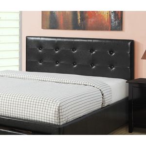<b>Queen</b> <b>Size</b> Faux Leather Upholstered <b>Bed</b> with Black Storage Under <b>Bed</b> Bedroom Furniture - Product Image 3