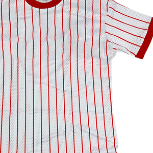 2026 New DST White Pinstripe <b>Baseball</b> Jersey Women Greek Letter Embroidered Sports Button Up Casual Sorority Style Streetwear - Product Image 3